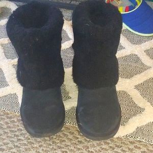 Used Black UGG Boots